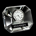 Mini Desktop Square Crystal Clock